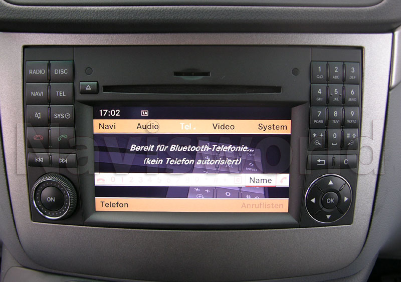Sms on mercedes comand #5