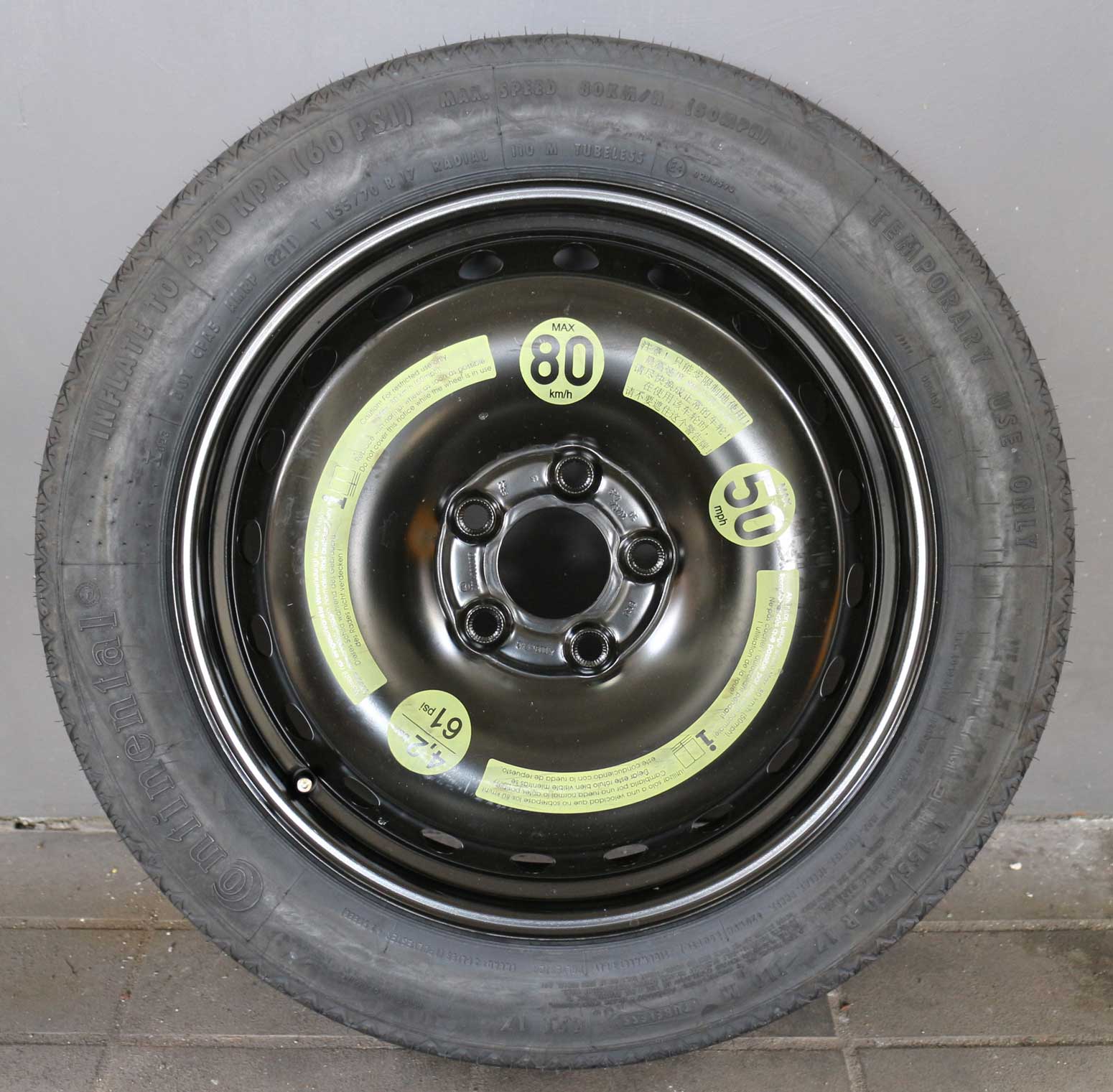 Notrad mercedes a 169 #2